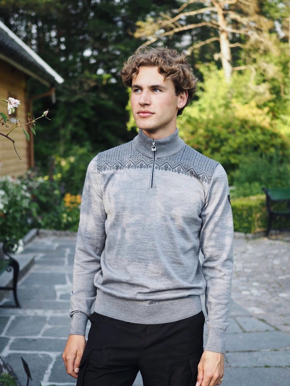NWT Dale of Norway Eirik Masculine Sweater Size L